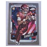 Jayden Daniels Rookie 2024 Topps Chrome #196 - Washington Commanders Football Card Jayden Daniels Rookie 2024 Topps Chrome #196 - Washington Commanders Football Card