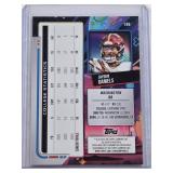 Jayden Daniels Rookie 2024 Topps Chrome #196 - Washington Commanders Football Card Jayden Daniels Rookie 2024 Topps Chrome #196 - Washington Commanders Football Card