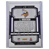 T.J. Hockenson 2023 Panini Score Orange Foil #113 and Numbered 36/565 - Minnesota Vikings Football Card T.J. Hockenson 2023 Panini Score Orange Foil #113 and Numbered 36/565 - Minnesota Vikings Football Card