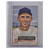 Ken Raffensberger 1951 Bowman #48 - Cincinnati Reds Vintage Baseball Card Ken Raffensberger 1951 Bowman #48 - Cincinnati Reds Vintage Baseball Card