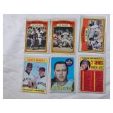 Lot of 6 Vintage Baseball Cards Featuring Thurman Munson, Carl Yastrzemski, Luis Aparicio, Willie McCovey, Juan Marichal, Jim Hunter Lot of 6 Vintage Baseball Cards Featuring Thurman Munson, Carl Yastrzemski, Luis Aparicio, Willie McCovey, Juan Marichal, Jim Hunter