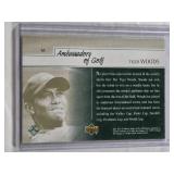 Tiger Woods Rookie 2001 Upper Deck SP Authentic Preview #51 - Golf Card Tiger Woods Rookie 2001 Upper Deck SP Authentic Preview #51 - Golf Card