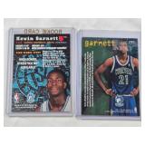 Lot of 2 Kevin Garnett Rookie Cards Fleer 95-96 #293 & 1996 Topps #343 - Minnesota Timberwolves Basketball Cards Lot of 2 Kevin Garnett Rookie Cards Fleer 95-96 #293 & 1996 Topps #343 - Minnesota Timberwolves Basketball Cards