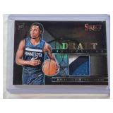Rob Dillingham Rookie 2024-25 Panini Select Prizm 3 Color Patch #DSM-ROB and Numbered 46/49 - Minnesota Timberwolves Basketball Card Rob Dillingham Rookie 2024-25 Panini Select Prizm 3 Color Patch #DSM-ROB and Numbered 46/49 - Minnesota Timberwolves Basketball Card