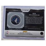 Rob Dillingham Rookie 2024-25 Panini Select Prizm 3 Color Patch #DSM-ROB and Numbered 46/49 - Minnesota Timberwolves Basketball Card Rob Dillingham Rookie 2024-25 Panini Select Prizm 3 Color Patch #DSM-ROB and Numbered 46/49 - Minnesota Timberwolves Basketball Card