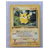 1st Edition! Pikachu 1999 Pokemon Base Set 1999 #60/64 Trading Card 1st Edition! Pikachu 1999 Pokemon Base Set 1999 #60/64 Trading Card