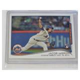 Jacob deGrom Rookie 2014 Topps #US-57 - New York Mets Baseball Card Jacob deGrom Rookie 2014 Topps #US-57 - New York Mets Baseball Card