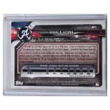 Ronald Acuna Rookie 2018 Bowman #BP1 - Atlanta Braves Baseball Card Ronald Acuna Rookie 2018 Bowman #BP1 - Atlanta Braves Baseball Card