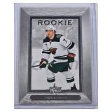 Brock Faber Rookie 2023-24 Upper Deck Beehive #BH-33 - Minnesota Wild Hockey Card Brock Faber Rookie 2023-24 Upper Deck Beehive #BH-33 - Minnesota Wild Hockey Card