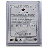 Brock Faber Rookie 2023-24 Upper Deck Beehive #BH-33 - Minnesota Wild Hockey Card Brock Faber Rookie 2023-24 Upper Deck Beehive #BH-33 - Minnesota Wild Hockey Card