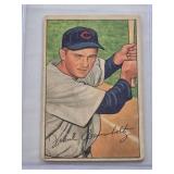 Frank Baumholtz 1952 Bowman #195 - Chicago Cubs Vintage Baseball Card Frank Baumholtz 1952 Bowman #195 - Chicago Cubs Vintage Baseball Card
