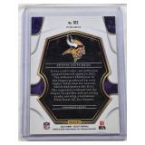 Justin Jefferson 2022 Panini Select Silver Holo Prizm #163 - Minnesota Vikings Football Card Justin Jefferson 2022 Panini Select Silver Holo Prizm #163 - Minnesota Vikings Football Card