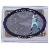 Warren Moon 1995 Upper Deck SPx Gold Die Cut #25 - Minnesota Vikings Football Card Warren Moon 1995 Upper Deck SPx Gold Die Cut #25 - Minnesota Vikings Football Card