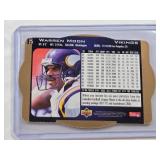 Warren Moon 1995 Upper Deck SPx Gold Die Cut #25 - Minnesota Vikings Football Card Warren Moon 1995 Upper Deck SPx Gold Die Cut #25 - Minnesota Vikings Football Card