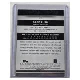 Babe Ruth 2024 Topps #29 - New York Yankees Baseball Card Babe Ruth 2024 Topps #29 - New York Yankees Baseball Card
