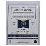 Anthony Edwards Rookie 2020-21 Panini Chronicles #101 - Minnesota Timberwolves Basketball Card Anthony Edwards Rookie 2020-21 Panini Chronicles #101 - Minnesota Timberwolves Basketball Card