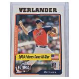 Justin Verlander 2005 Topps 2005 Futures Game All-Star #UH220 - Detroit Tigers Baseball Card Justin Verlander 2005 Topps 2005 Futures Game All-Star #UH220 - Detroit Tigers Baseball Card