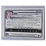 Anthony Volpe 2020 Bowman 1st Chrome Mojo Refractor #BCP-139 - New York Yankees Baseball Card Anthony Volpe 2020 Bowman 1st Chrome Mojo Refractor #BCP-139 - New York Yankees Baseball Card