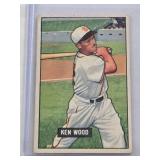 Ken Wood 1951 Bowman #209 - St. Louis Browns Vintage Baseball Card Ken Wood 1951 Bowman #209 - St. Louis Browns Vintage Baseball Card