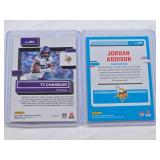 Lot of 2 Minnesota Vikings Rookie Cards with Ty Chandler Rated Rookie #282 and Jordan Addison Rated Rookie #368 Lot of 2 Minnesota Vikings Rookie Cards with Ty Chandler Rated Rookie #282 and Jordan Addison Rated Rookie #368