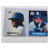 Lot of 2 Ken Griffey Jr. Baseball Cards 1991 - Seattle Mariners Lot of 2 Ken Griffey Jr. Baseball Cards 1991 - Seattle Mariners