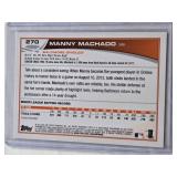 Manny Machado Rookie 2013 Topps #270 - Baltimore Orioles Baseball Card Manny Machado Rookie 2013 Topps #270 - Baltimore Orioles Baseball Card