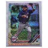 Royce Lewis 2019 Bowman Chrome Mojo Refractor #BCP-103 - Minnesota Twins Baseball Card Royce Lewis 2019 Bowman Chrome Mojo Refractor #BCP-103 - Minnesota Twins Baseball Card