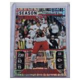 Patrick Mahomes 2024 Panini Contenders Silver Foil Insert #50 - Kansas City Chiefs Football Card Patrick Mahomes 2024 Panini Contenders Silver Foil Insert #50 - Kansas City Chiefs Football Card