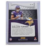 Dallas Turner Rookie 2024 Panini Illusions #99 - Minnesota Vikings Football Card Dallas Turner Rookie 2024 Panini Illusions #99 - Minnesota Vikings Football Card