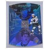 Brock Faber 2023+24 Upper Deck SPx Holoview #SPX21 - Minnesota Wild Hockey Card Brock Faber 2023+24 Upper Deck SPx Holoview #SPX21 - Minnesota Wild Hockey Card