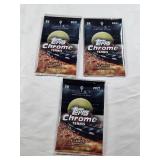 Lot of 3 Unopened 2021 Topps Chrome Tennis Card Packs Lot of 3 Unopened 2021 Topps Chrome Tennis Card Packs