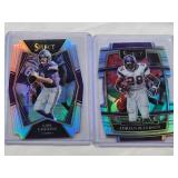 Lot of 2 Die Cut Refractors Kirk Cousins 2021 Painini #123 and Adrian Peterson 2021 Panini Prizm #37 Lot of 2 Die Cut Refractors Kirk Cousins 2021 Painini #123 and Adrian Peterson 2021 Panini Prizm #37