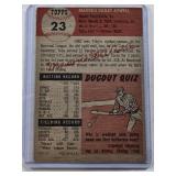 Toby Atwell 1953 Topps #23 - Chicago Cubs Vintage Baseball Card Toby Atwell 1953 Topps #23 - Chicago Cubs Vintage Baseball Card