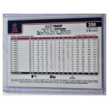 Mike Trout 2025 Topps Holo Foil #200 Series One - Los Angeles Angels Baseball Card Mike Trout 2025 Topps Holo Foil #200 Series One - Los Angeles Angels Baseball Card