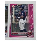 Lot of 5 Minnesota Twins Baseball Cards Featuring Gabriel Maciel Auto, Andrew Bechtold Bowman 1st Auto, Misael Urbina Numbered, Henry Chivilli Bowman 1st, Connor Prielipp 471/499 Lot of 5 Minnesota Twins Baseball Cards Featuring Gabriel Maciel Auto, Andrew Bechtold Bowman 1st Auto, Misael Urbina Numbered, Henry Chivilli Bowman 1st, Connor Prielipp 471/499