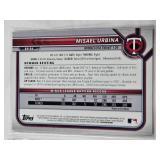Lot of 5 Minnesota Twins Baseball Cards Featuring Gabriel Maciel Auto, Andrew Bechtold Bowman 1st Auto, Misael Urbina Numbered, Henry Chivilli Bowman 1st, Connor Prielipp 471/499 Lot of 5 Minnesota Twins Baseball Cards Featuring Gabriel Maciel Auto, Andrew Bechtold Bowman 1st Auto, Misael Urbina Numbered, Henry Chivilli Bowman 1st, Connor Prielipp 471/499