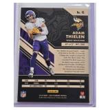 Adam Thielen 2019 Panini Gold Standard Gold Foil #41 and Numbered 97/99 - Minnesota Vikings Football Card Adam Thielen 2019 Panini Gold Standard Gold Foil #41 and Numbered 97/99 - Minnesota Vikings Football Card