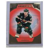 Kirill Kaprizov 2022-23 Upper Deck Credentials Gold #42 and Numbered 163/299 - Minnesota Wild Hockey Card Kirill Kaprizov 2022-23 Upper Deck Credentials Gold #42 and Numbered 163/299 - Minnesota Wild Hockey Card