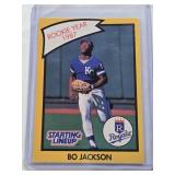 Bo Jackson 1989 Starting Lineup Kenner Printed in Hong Kong #4691216040 - Kansas City Royals Baseball Card Bo Jackson 1989 Starting Lineup Kenner Printed in Hong Kong #4691216040 - Kansas City Royals Baseball Card