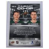 Kirill Kaprizov, Joel Eriksson Ek 2024-25 Upper Deck Gaming Co-op Green Foil #CG0-10 and Numbered 108/199 - Minnesota Wild Hockey Card Kirill Kaprizov, Joel Eriksson Ek 2024-25 Upper Deck Gaming Co-op Green Foil #CG0-10 and Numbered 108/199 - Minnesota Wild Hockey Card