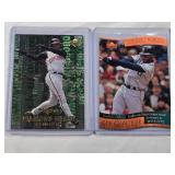 Lot of 2 Ken Griffey Jr. Baseball Cards Including 1997 Upper Deck Memorable Moments Die Cut and 2000 Black Diamond Insert Lot of 2 Ken Griffey Jr. Baseball Cards Including 1997 Upper Deck Memorable Moments Die Cut and 2000 Black Diamond Insert