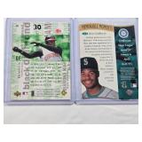 Lot of 2 Ken Griffey Jr. Baseball Cards Including 1997 Upper Deck Memorable Moments Die Cut and 2000 Black Diamond Insert Lot of 2 Ken Griffey Jr. Baseball Cards Including 1997 Upper Deck Memorable Moments Die Cut and 2000 Black Diamond Insert