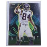 Randy Moss 2024 Topps Midnight Refractor #61 and Numbered 68/149 - Minnesota Vikings Football Card Randy Moss 2024 Topps Midnight Refractor #61 and Numbered 68/149 - Minnesota Vikings Football Card