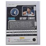 Anthony Edwards Rookie 2020 Panini Chronicles Playbook Blue SP #167 - Minnesota Timberwolves Basketball Card Anthony Edwards Rookie 2020 Panini Chronicles Playbook Blue SP #167 - Minnesota Timberwolves Basketball Card