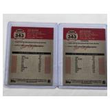 Lot of 2 Bert Blyleven Topps Chrome Refractors 2022 #343 - Minnesota Twins Baseball Cards Lot of 2 Bert Blyleven Topps Chrome Refractors 2022 #343 - Minnesota Twins Baseball Cards