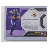 Danielle Hunter 2020 Panini Prizm No Huddle SSP Prizm #2 - Minnesota Vikings Football Card Danielle Hunter 2020 Panini Prizm No Huddle SSP Prizm #2 - Minnesota Vikings Football Card