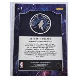 Anthony Edwards 2024-25 Panini Prizm Deep Space Green Prizm #3 - Minnesota Timberwolves Basketball Card Anthony Edwards 2024-25 Panini Prizm Deep Space Green Prizm #3 - Minnesota Timberwolves Basketball Card