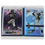 Lot of 2 Randy Moss Premium Insert Football Cards 1999 Upper Deck HoloGrFx and 1999 Collector Lot of 2 Randy Moss Premium Insert Football Cards 1999 Upper Deck HoloGrFx and 1999 Collector