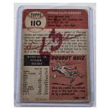Herman Wehmeier 1953 Topps #110 - Cincinnati Reds Vintage Baseball Card Herman Wehmeier 1953 Topps #110 - Cincinnati Reds Vintage Baseball Card