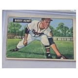 Buddy Kerr 1951 Bowman #171 - Boston Braves Vintage Baseball Card Buddy Kerr 1951 Bowman #171 - Boston Braves Vintage Baseball Card